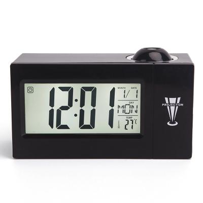 China New Design Wall Clock Wholesale LCD Digital Projection Alarm Clock Calendars Digital Projection Alarm Clock for sale