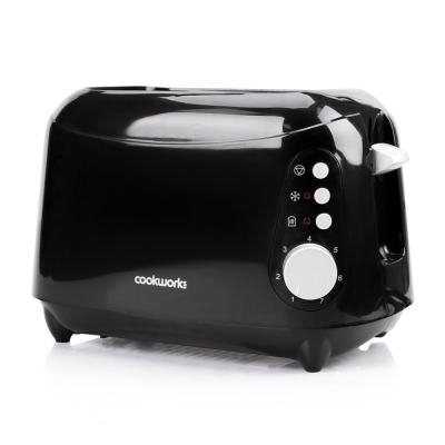 China 2021 Breakfast Toast Car Explosion Toaster 900W British Standard Home Lightweight Toaster 2 Slices With Double Side Heating Toaster for sale