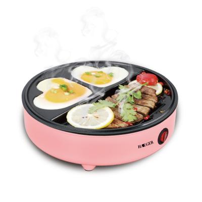 China Household Non-stick Mini Breakfast Pot Smokeless Easily Cleaned Electric Cooking Maker for sale