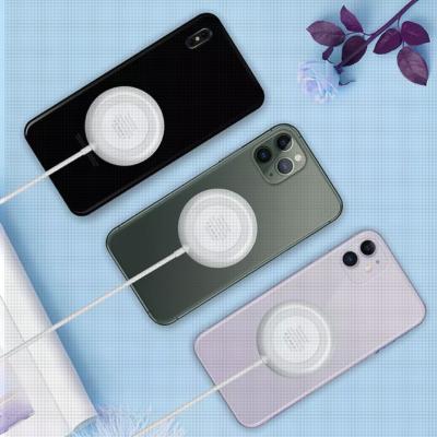 China Mobile phone with original logo 15w magnetic palladium phone fast charging wireless charger for sale