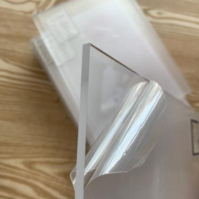 China 1220x2440mm Clear Extruded Acrylic Sheet 1mm Non Toxic Acrylic Sheet for sale