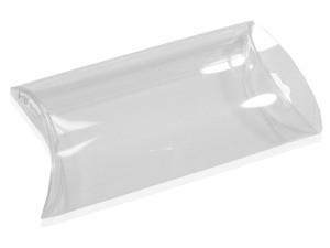 China plastic clear pillow box wedding idea gift packaging box packaging China manufacture for sale