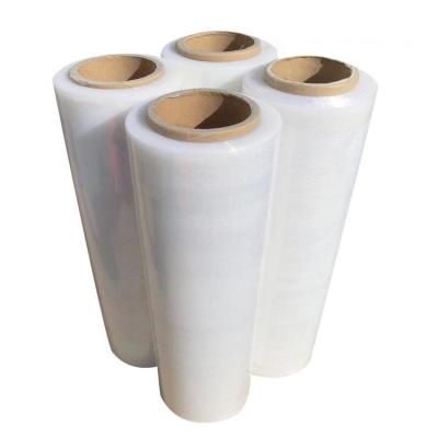 China China plastic clear LLDPE stretch film protection packaging hand wrap shrink film for sale