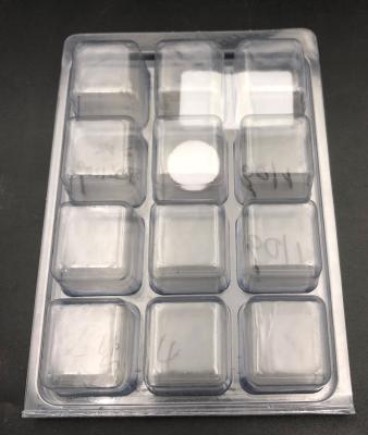 China China clamshell  packaging plastic PET clear doubling plastic box for fish bait  in customized size wholesale for sale