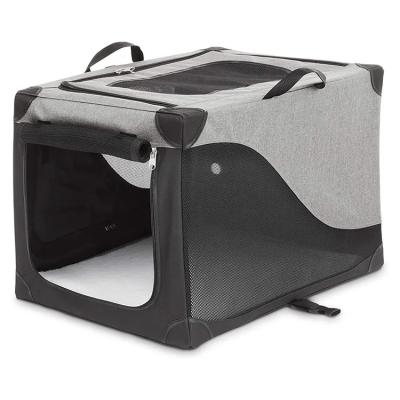 China Viable Cat Carrier Folding Portable Soft Dog Crate Carrier for sale