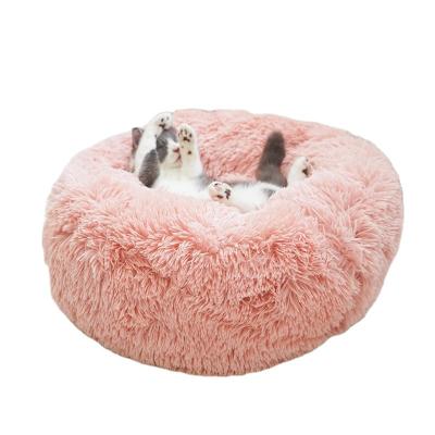 China Wholesale Removable Blanket Plush Winter New Around Warm Dog Sofa Beds Luxury Pet Cushion Cat Nest Dog Mutil-Color Washable for sale