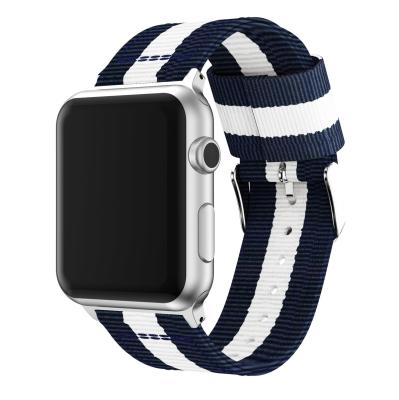 China Sports Bestsellers Nylon Watch Strap For Apple Watch Bands 38mm 42mm Apple Watch Belt For Iwatch 7 for sale