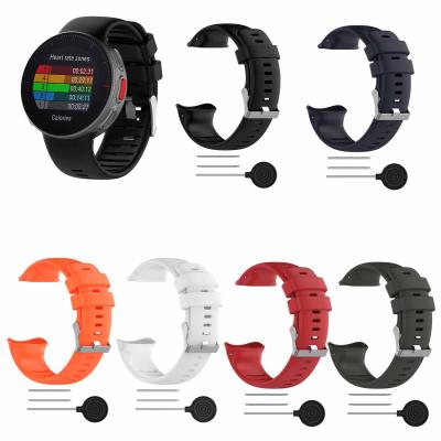 China Sports Wristband Watch Band For Polar Advantage V Smart Watch Silicone Strap Replacement Wristband With Tool for sale