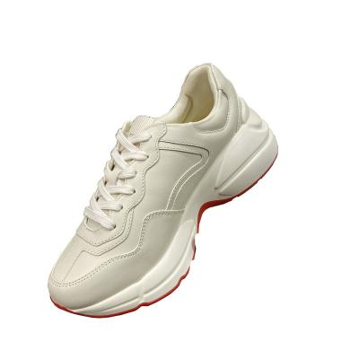 China Fashion Trend Wholesale Fashion Canvas Sports Genuine Leather Tenis  shoes Fashion Sneakers Women Girl Designer Luxury Brand Shoes for sale