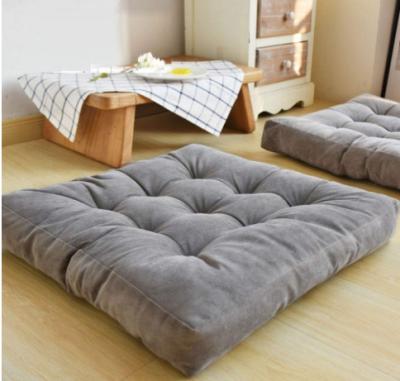 China Viable Wholesale Multi Purpose Floor Cushion Sofa Chair Cushion Washable Square Seat Pad for sale