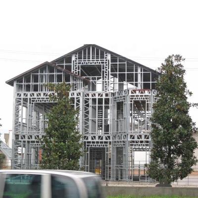 China One Storey Two Bedroom Prefab Villa Modern Construction Steel Structure Prefab House For Sale for sale