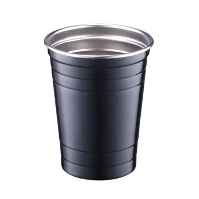 China Stainless Steel Sustainable Tumbler Mug Single Wall Beer Promotion 16oz Coffee Mug for sale