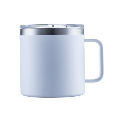 China Sustainable Wholesale Stainless Steel 14oz Vacuum Insulated Double Wall Mug for sale