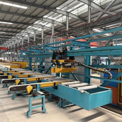 China Engergy Saving Aluminum Profile Cooling Table Handling Table For Extrusion Press Machine for sale