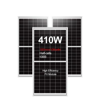 China Solar Power System Amosolar 410w Solar Panels 400w Home Use Solar Panel Manufacturer With Best Quality for sale