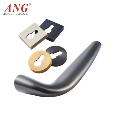 China Bedroom Apartment Durable High Security Furniture Interior Door Handle Lock Luxury Zinc Alloy Price for sale