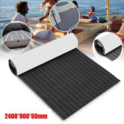 China Yacht EVA Foam Flooring Teak Anti Slip Flooring DIY Ocean Boat Floor Decoration Durable UV Protection UV Resistant Marine Decking Sheet Anti UV Protection for sale