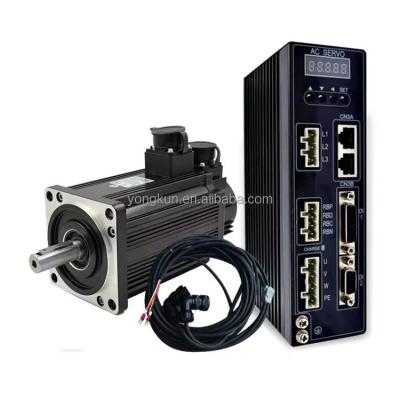 China Drip-proof New 6N.m 1.8kw 3000rmp AC Servo Motor 110ST-M06030+ Matched Servo Motor Driver for sale