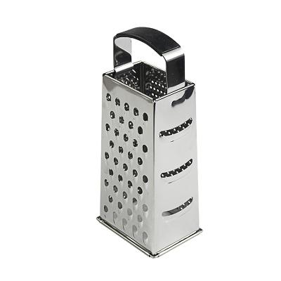 China High Quality Multifunctional Vegetable Sustainable Kitchen Box Stainless Steel 4 Sides Manual Cheese Grater for sale