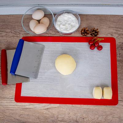 China Viable Type Tray Silicone Set Baking Mat 2 Pieces Good New Viable Prices With Measurement for sale