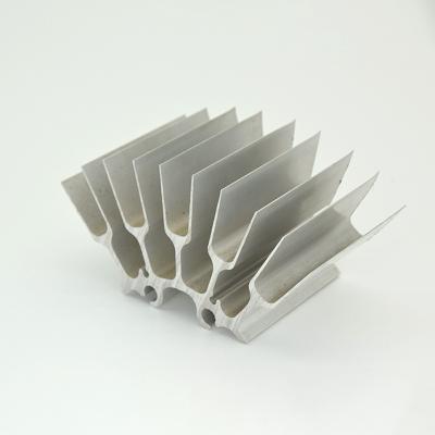 China Decorations Custom Aluminum Extrusion Radiator CNC Milling Aluminum Radiator for sale