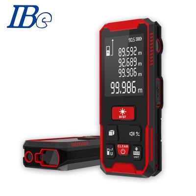 China Tool 100m Bottom Range 120m Measuring Volume Area Angle Range Finder Digital Handheld Laser Distance Meter for sale