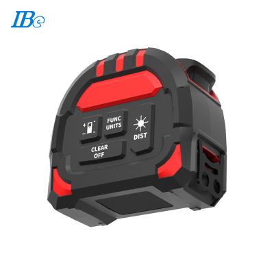 China ABS & Stainless Steel Laser Rangefinder 3 Steel Tape Measure 5m 40m In 1 Display High Precision Laser Led Measuring Tool Digital Tape Measure for sale