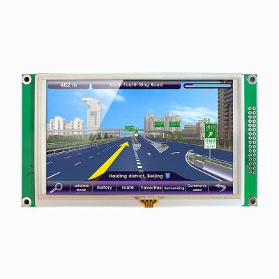 China 5 Inch Resistive Touch Screen 250 Cd/m2 Car Dashboard Touch Screen 800x480 With PCBA Board for sale