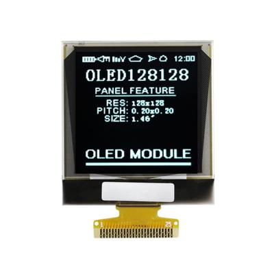 China 1.5 Inch OLED Module 128x128 OLED Display 500 Cd/m2 25PIN SPI/I2C Interface for sale