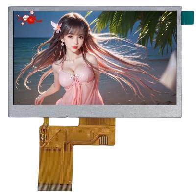 Κίνα 4.3 ιντσών οθόνη LCD 480x272 Ανάλυση MCU οθόνη LCD 300 φωτεινότητα προς πώληση