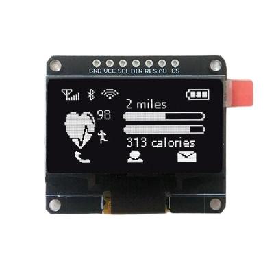 Κίνα 1.3 ιντσών OLED οθόνη 350 Cd/M2 SSD1306 OLED οθόνη 7 Pin Spi Interface προς πώληση