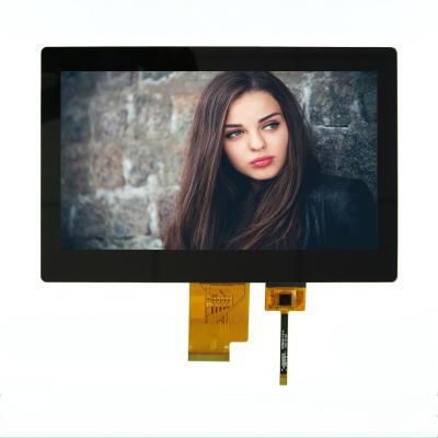 China 7 Inch Capacitive Touch Screen 300 Cd/m2 Touch Screen Module 1024X600 for sale