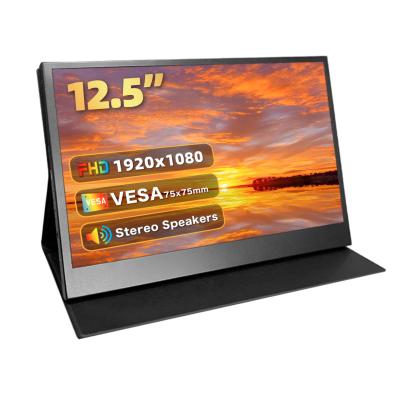 China 12.5 inch draagbare LCD-monitor Hoogresolutie-monitor 3840 x 2160 HDMI-interface Te koop