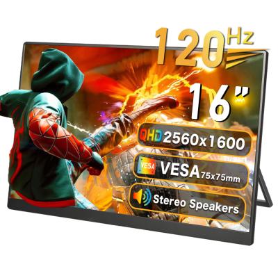 China 16 inch 120hz HD Monitor 1920x1080 Draagbaar scherm voor telefoon Te koop