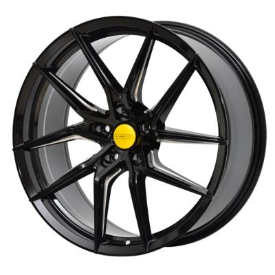 China Aluminum--A356 Machined Car Wheels Gravity Aluminum Alloy Wheel Painting Rims for sale