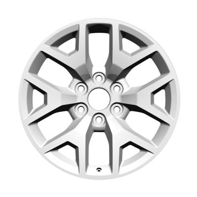 China Aluminum Alloy 20 Inch 6 Hole Car Low Pressure Bright Black Wheels Alloy Wheel Rims for sale