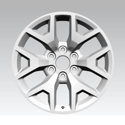 China Gun Gray Car Surface Polishing Bright Black Aluminum Rims Alloy Wheel for sale