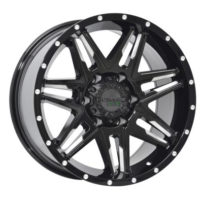 China 17 Inch Car Gravity Aluminum Alloy Machined Alloy Wheel Paint Milling Rims for sale