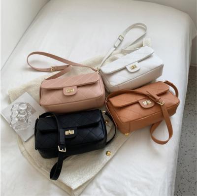 China 2022 New Rhombus Small Perfume Bag All-match Ladies Fashion Eco-friendly Messenger Bag Trendy Shoulder Bag for sale