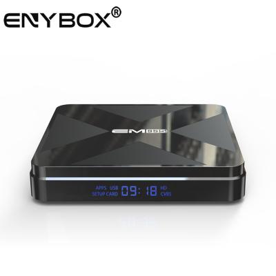 China 2019 newest EM95S 8k quad s905x3 quad core 4gb ram 32gb android 9.0 amlogic set top box for sale