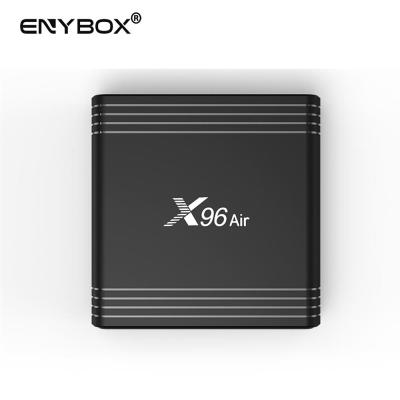 China Android 9.0 High Speed ​​TV Box Dual Band Ethernet HD8K Amlogic S905X3 WIFI MIMO Gigabit HD X96 Air 4G Ram for sale