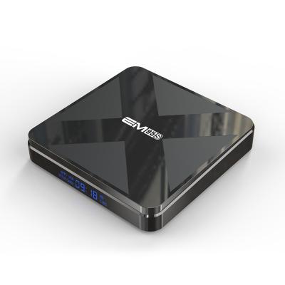 China HD Smart EM95S Android 9.0 2GB Ram Amlogic S905 X3 TV Box High Speed ​​Dual Wifi BT4.1 for sale