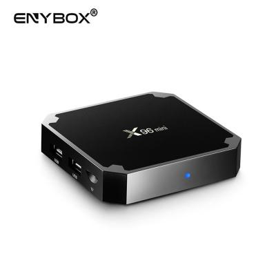 China H.265 Finely Processed X96 Mini Firmware Update s905W 2gb 16gb Card Android Mini 7.1 Tv Box for sale