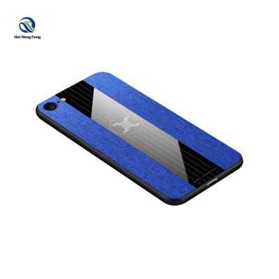 China Fabric Phone7 Pattern Soft Silicone Anti-sweat Case Inclusive Soft Phone 7 And Anti-drop Shell Phone Case for sale