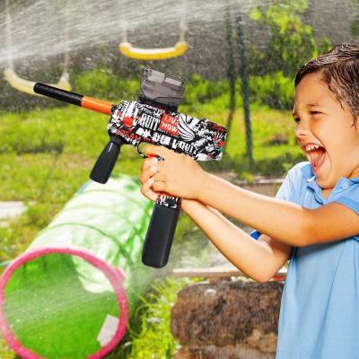 China Team Game 2022 Electric Splatter Ball Gun MP9 Freeze Ball Toy Gun Electric Shooting Blaster for Kids, for Outdoor Activities Shooting Game for sale