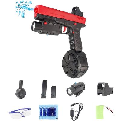 China 2022 Team Game Splatter Ball Gun Glock Gel Ball Electric Shooting Blaster Outdoor Activity-Combat Toy Gun for Kids, for Outdoor Activities Shooting Game for sale