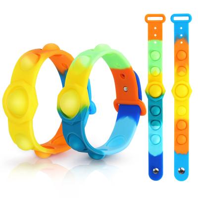 China Worry Relief Stress Reliever 2021 Bestselling Decompression Toy Anti-Stress Toy Anti-Stress Wristband Educational Toys Wristband Sensory Puzzle Game for sale