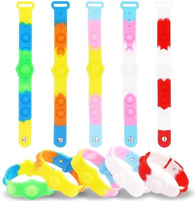 China Relieve Sensory Anti-Anxiety Toy Fidget Stress Relief Toy Fidget Stress Relief Toy ODM Delivery Fast Push Pusher Bubble Wristband Toys Fidget Stress Relief Toy for sale