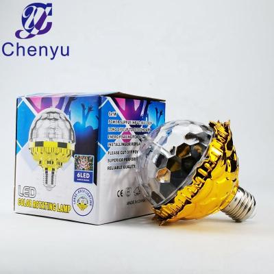 China USB MINI DISCO LIGHT 0.75 5 Color RGB Color Plastic Disco LED Night Rotating Neon Light Bulb for sale