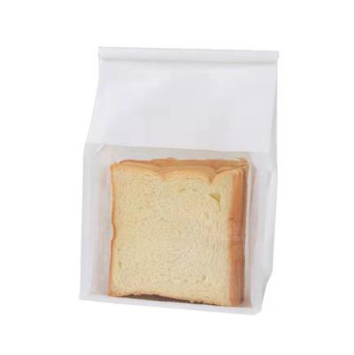 China Hot Sale Wholesale BIODEGRADABLE Customized Logo Print Food Grade Plastic Bread Toast Bags for sale